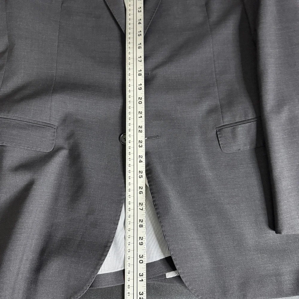 Brooks Brothers Explorer Madison Fit Gray Wool Blazer‎ Jacket Mens 42L